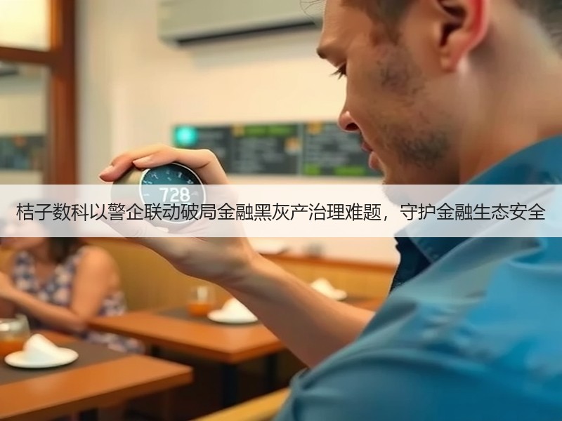 桔子数科以警企联动破局金融黑灰产治理难题，守护金融生态安全