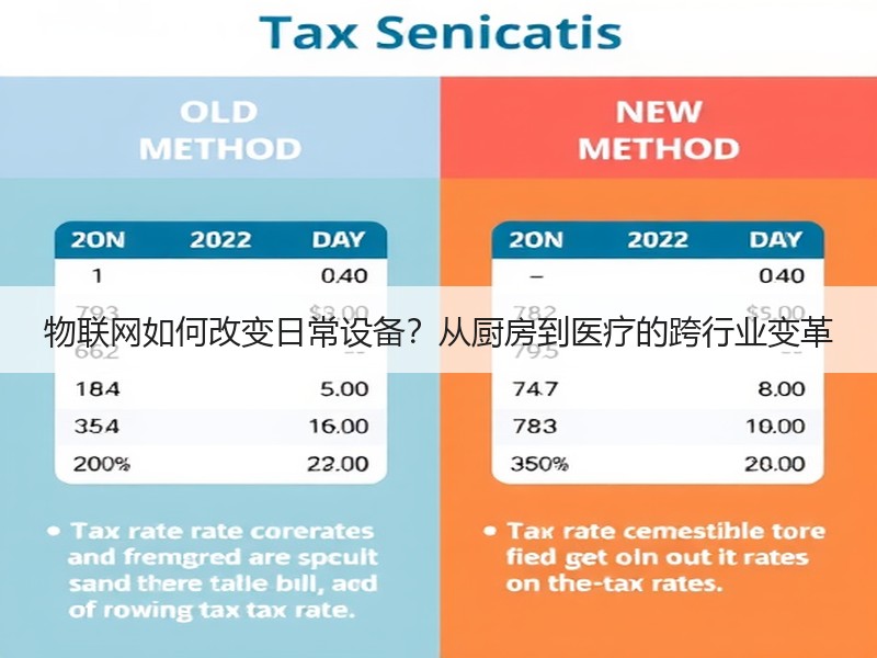 物联网如何改变日常设备？从厨房到医疗的跨行业变革