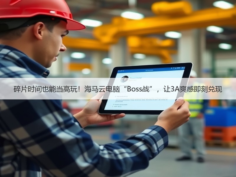 碎片时间也能当高玩！海马云电脑“Boss战”，让3A爽感即刻兑现