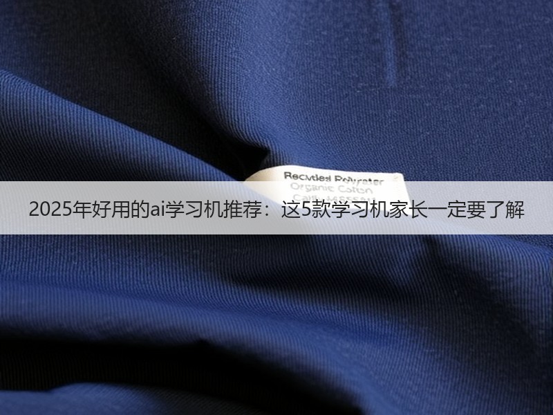 2025年好用的ai学习机推荐：这5款学习机家长一定要了解