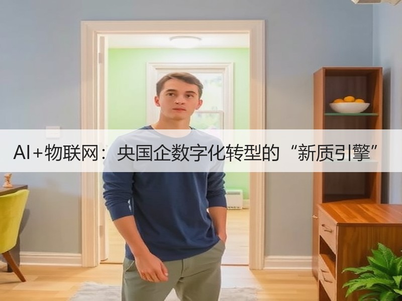 AI+物联网：央国企数字化转型的“新质引擎”