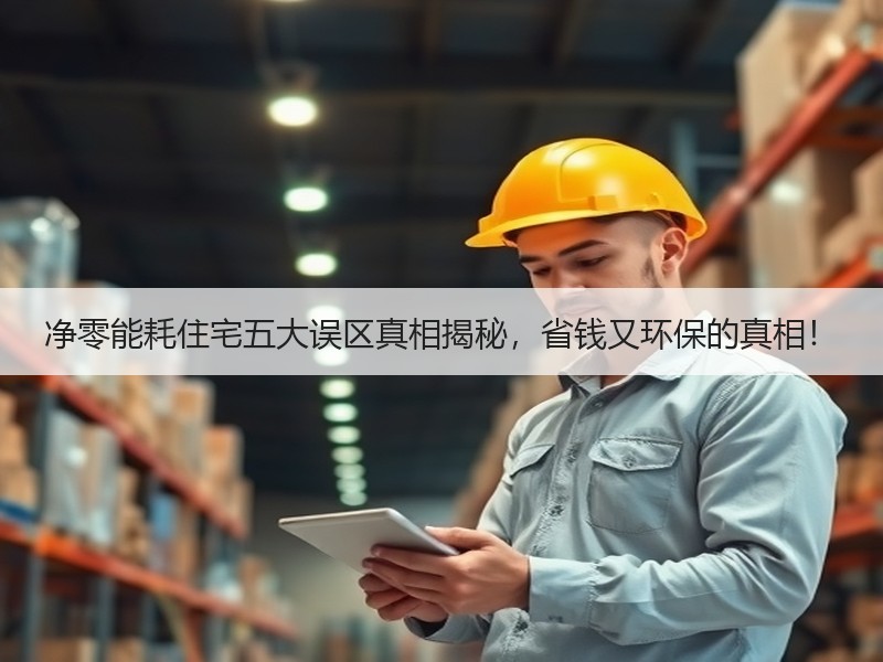 净零能耗住宅五大误区真相揭秘，省钱又环保的真相！