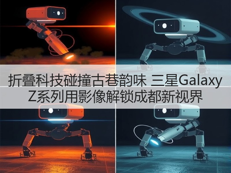 折叠科技碰撞古巷韵味 三星Galaxy Z系列用影像解锁成都新视界