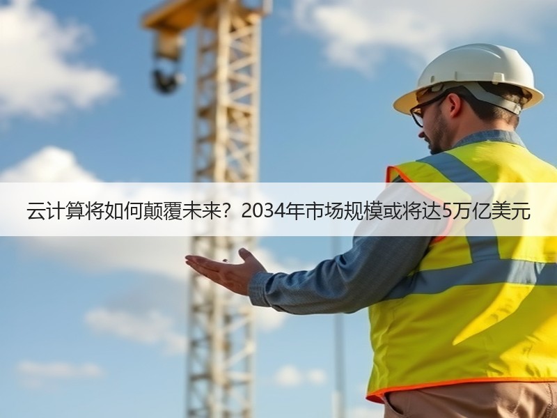 云计算将如何颠覆未来？2034年市场规模或将达5万亿美元