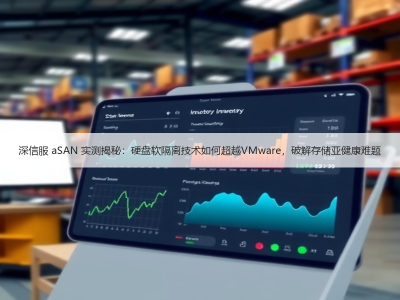 深信服 aSAN 实测揭秘：硬盘软隔离技术如何超越VMware，破解存储亚健康难题