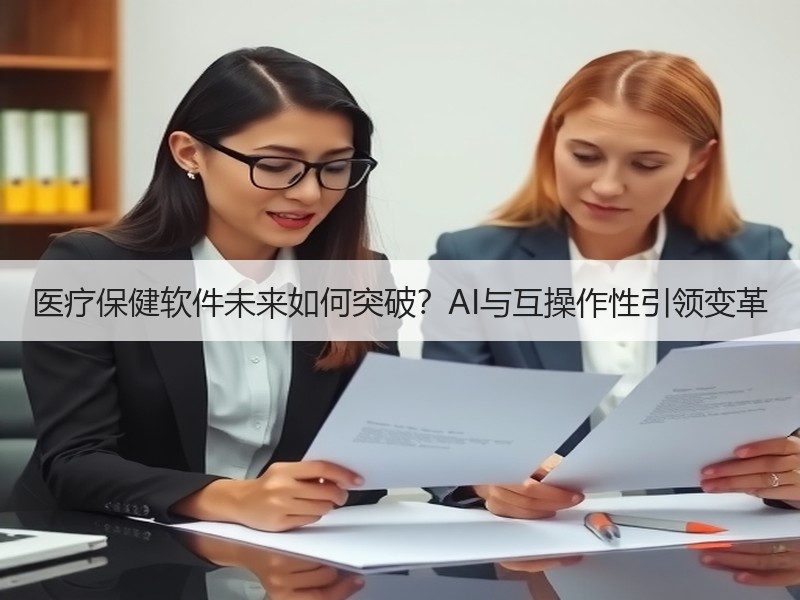 医疗保健软件未来如何突破？AI与互操作性引领变革