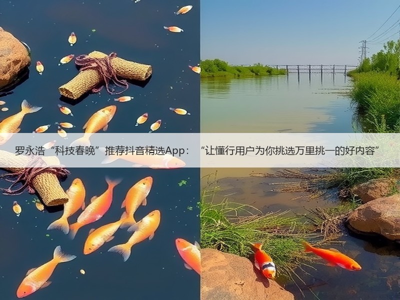 罗永浩“科技春晚”推荐抖音精选App：“让懂行用户为你挑选万里挑一的好内容”