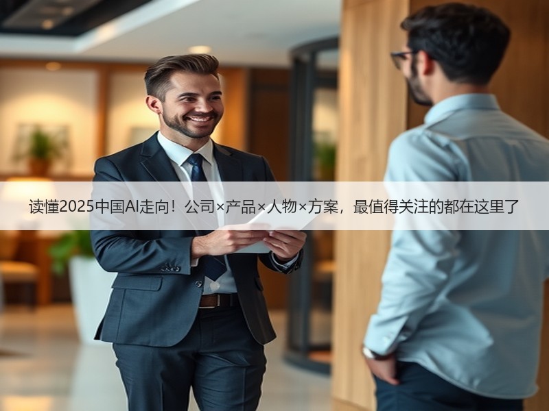 读懂2025中国AI走向！公司×产品×人物×方案，最值得关注的都在这里了