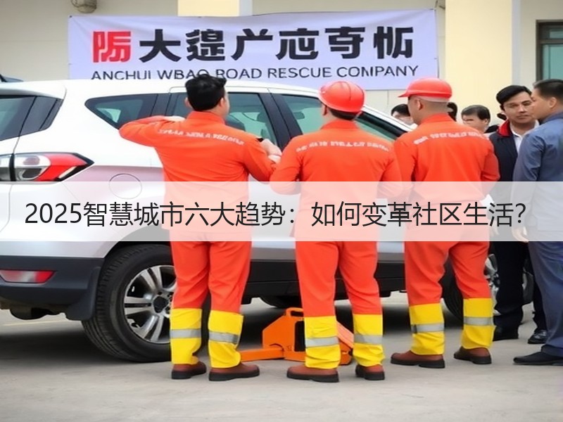 2025智慧城市六大趋势：如何变革社区生活？