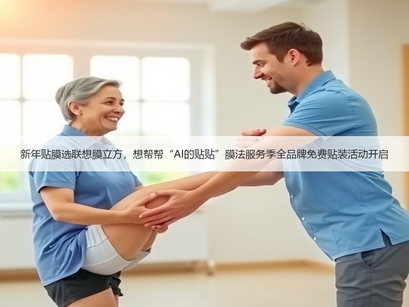 新年贴膜选联想膜立方，想帮帮“AI的贴贴”膜法服务季全品牌免费贴装活动开启