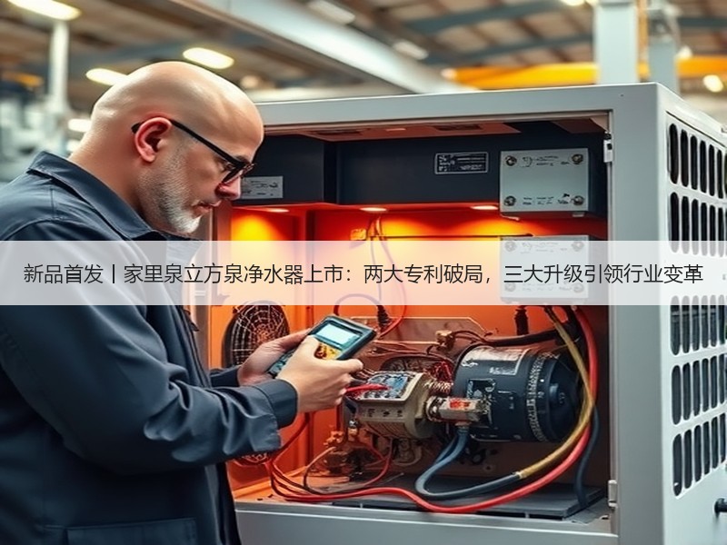 新品首发丨家里泉立方泉净水器上市：两大专利破局，三大升级引领行业变革