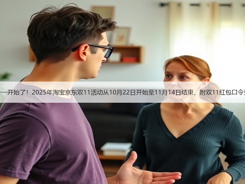 双十一开始了！2025年淘宝京东双11活动从10月22日开始至11月14日结束，附双11红包口令更新