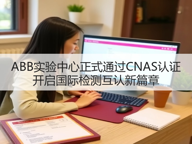 ABB实验中心正式通过CNAS认证 开启国际检测互认新篇章