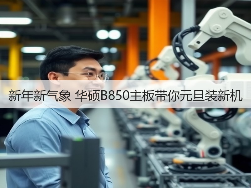 新年新气象 华硕B850主板带你元旦装新机