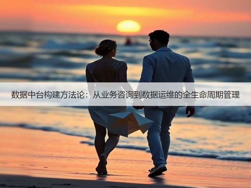 数据中台构建方法论：从业务咨询到数据运维的全生命周期管理