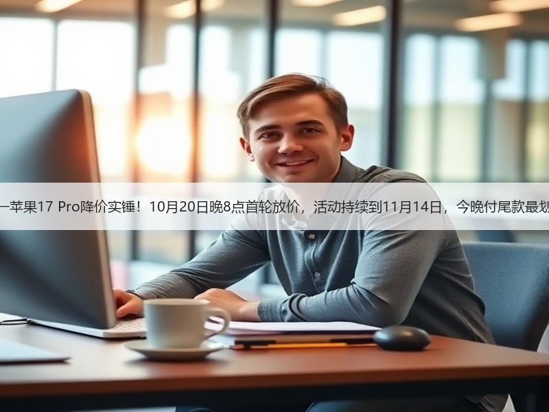 双十一苹果17 Pro降价实锤！10月20日晚8点首轮放价，活动持续到11月14日，今晚付尾款最划算！