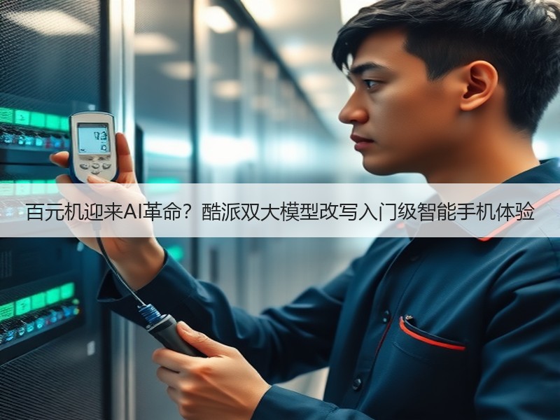 百元机迎来AI革命？酷派双大模型改写入门级智能手机体验