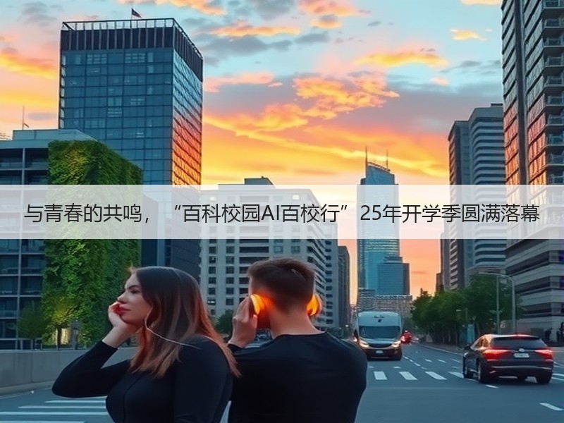 与青春的共鸣，“百科校园AI百校行”25年开学季圆满落幕