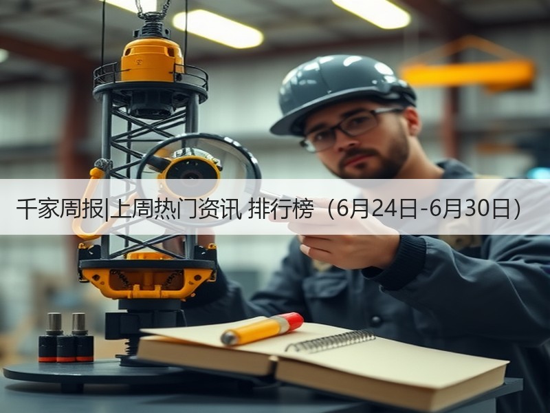 千家周报|上周热门资讯 排行榜（6月24日-6月30日）