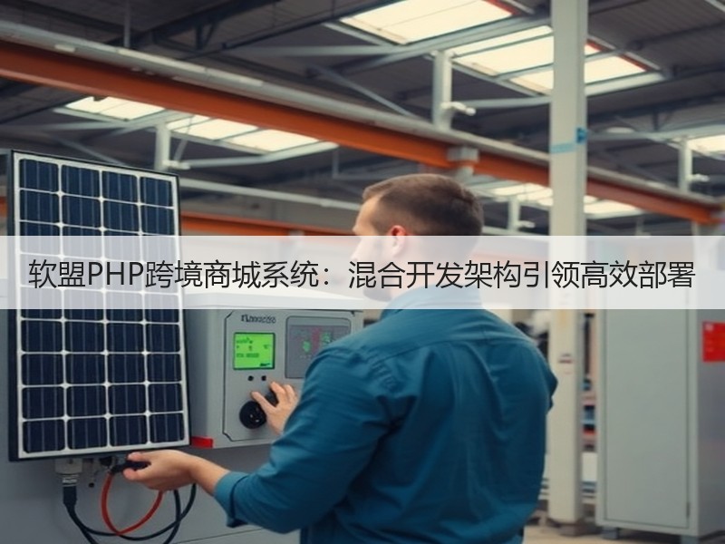 软盟PHP跨境商城系统：混合开发架构引领高效部署