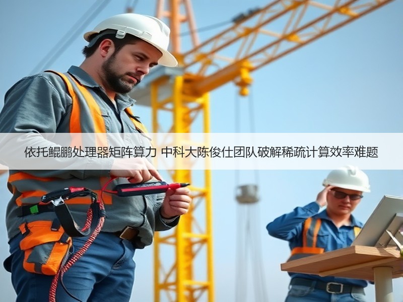 依托鲲鹏处理器矩阵算力 中科大陈俊仕团队破解稀疏计算效率难题