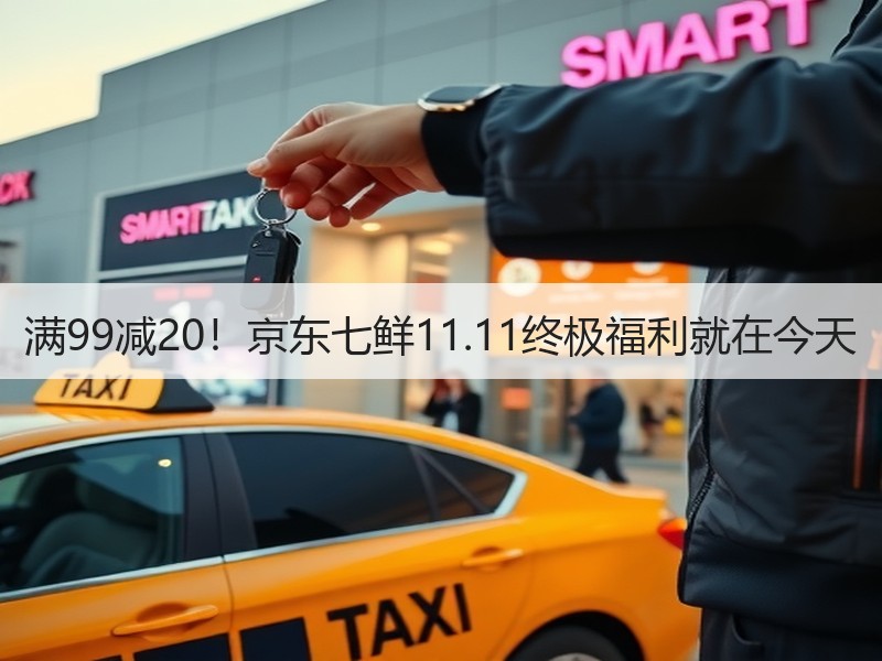 满99减20！京东七鲜11.11终极福利就在今天