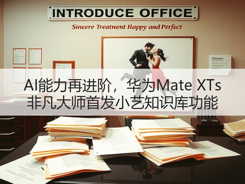 AI能力再进阶，华为Mate XTs 非凡大师首发小艺知识库功能