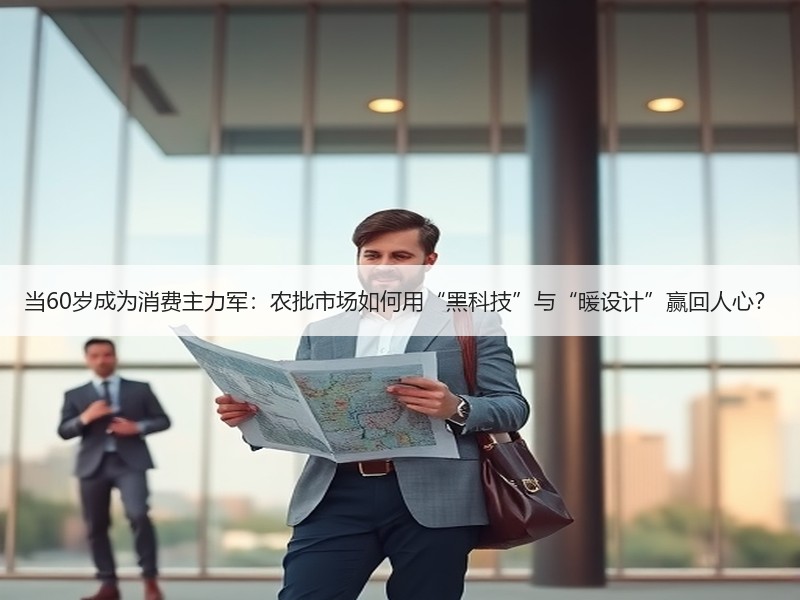 当60岁成为消费主力军：农批市场如何用“黑科技”与“暖设计”赢回人心？