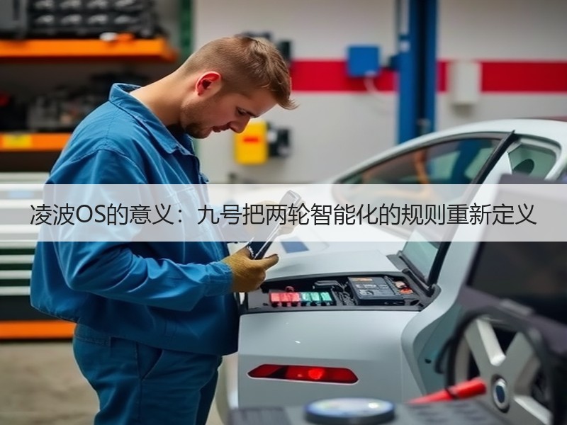 凌波OS的意义：九号把两轮智能化的规则重新定义