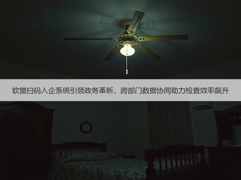 软盟扫码入企系统引领政务革新，跨部门数据协同助力检查效率飙升