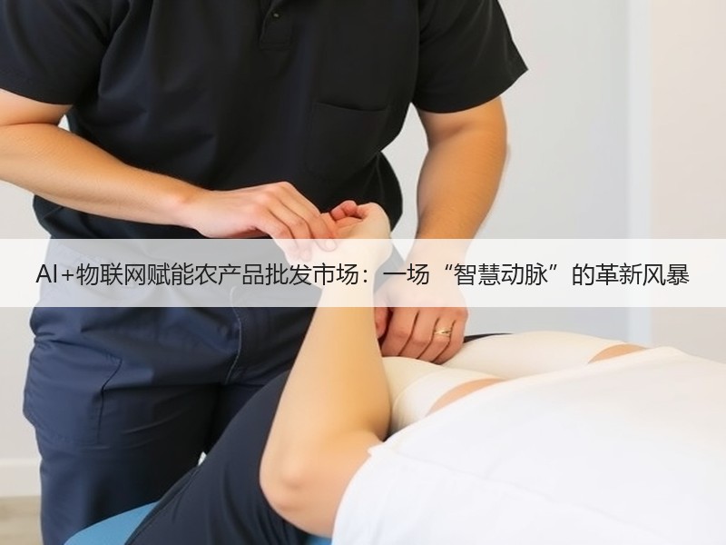 AI+物联网赋能农产品批发市场：一场“智慧动脉”的革新风暴