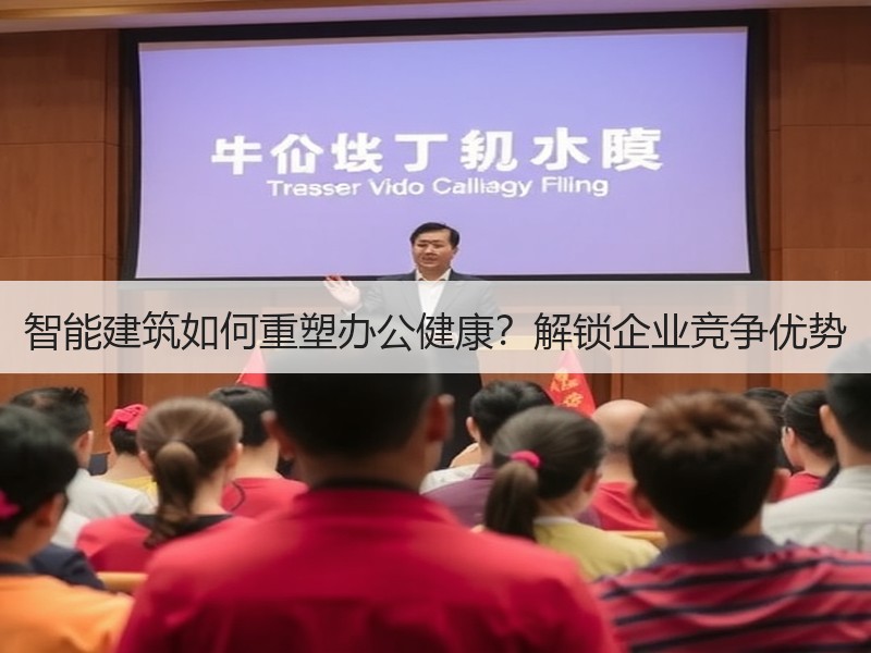 智能建筑如何重塑办公健康？解锁企业竞争优势