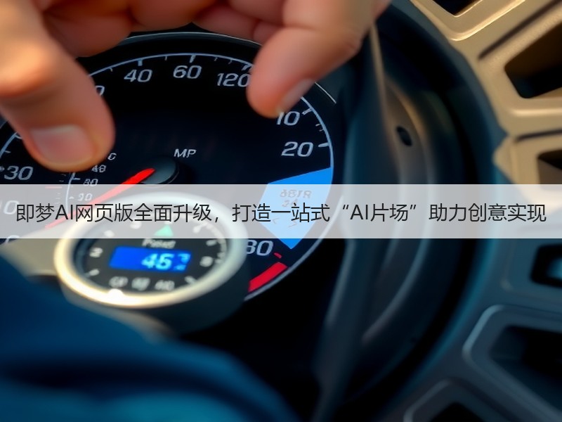 即梦AI网页版全面升级，打造一站式“AI片场”助力创意实现