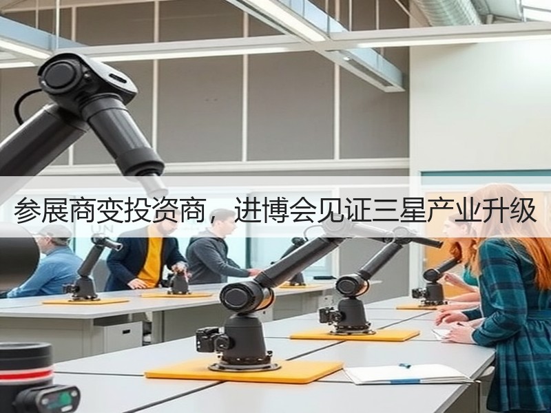 参展商变投资商，进博会见证三星产业升级