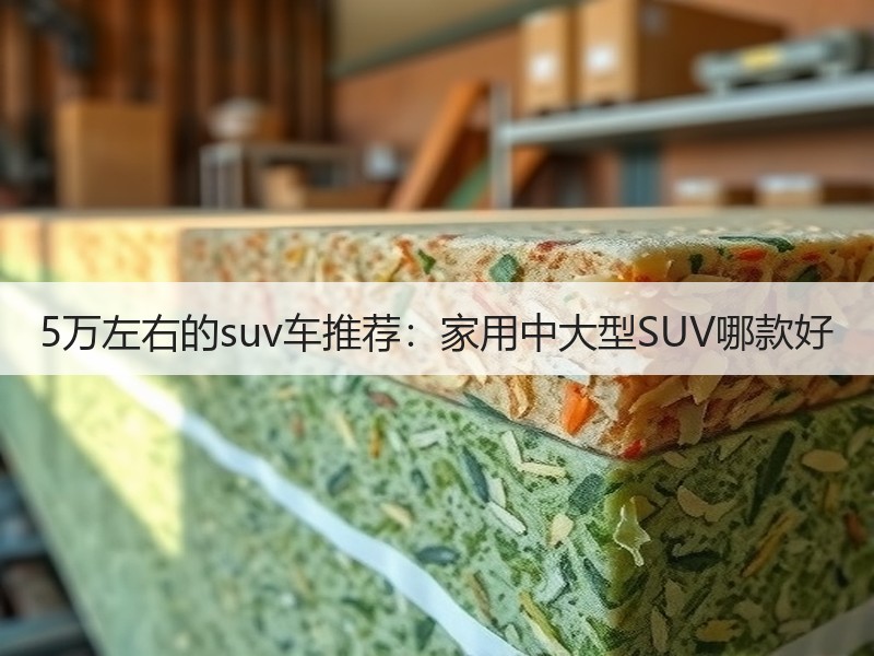 5万左右的suv车推荐：家用中大型SUV哪款好
