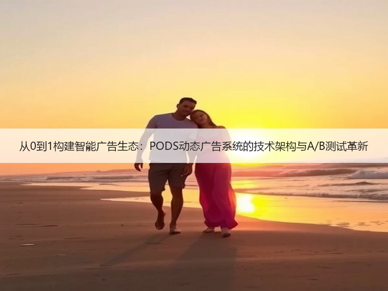 从0到1构建智能广告生态：PODS动态广告系统的技术架构与A/B测试革新