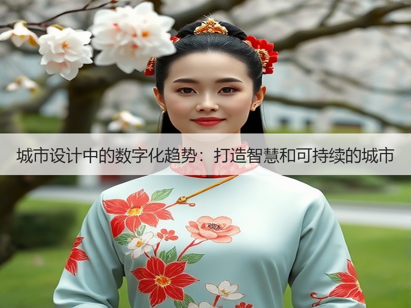 城市设计中的数字化趋势：打造智慧和可持续的城市