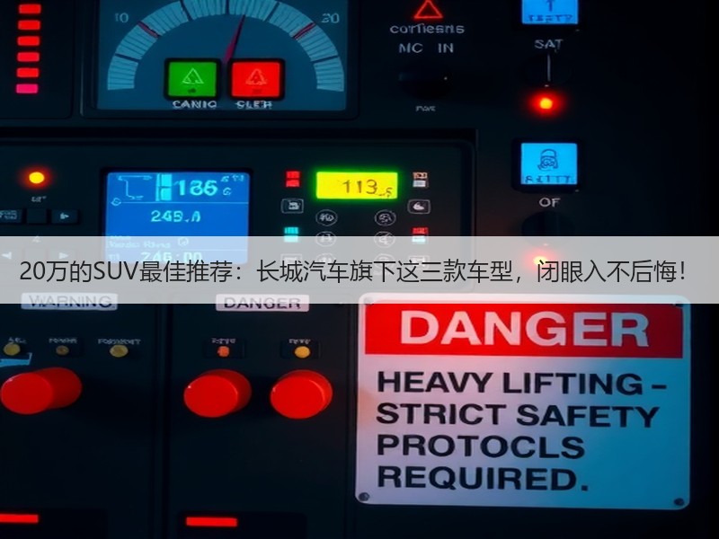 20万的SUV最佳推荐：长城汽车旗下这三款车型，闭眼入不后悔！