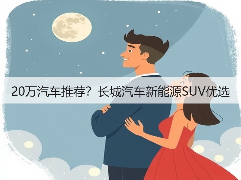 20万汽车推荐？长城汽车新能源SUV优选