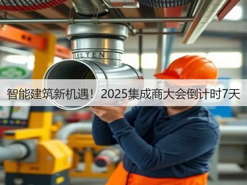 智能建筑新机遇！2025集成商大会倒计时7天