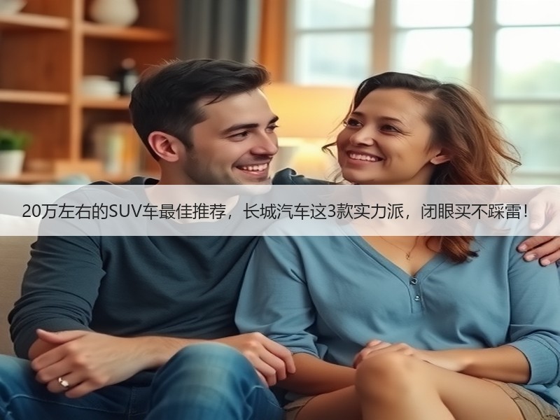 20万左右的SUV车最佳推荐，长城汽车这3款实力派，闭眼买不踩雷！