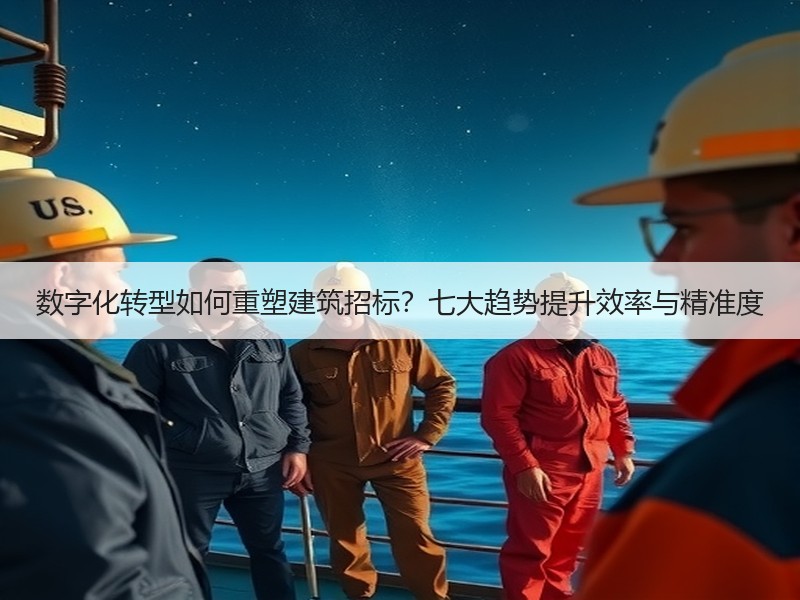 数字化转型如何重塑建筑招标？七大趋势提升效率与精准度