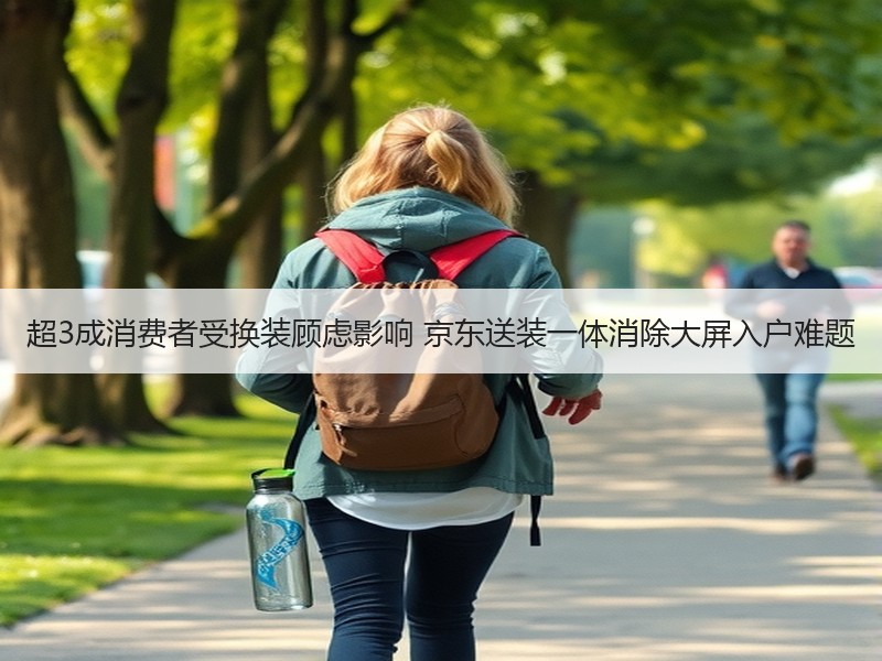 超3成消费者受换装顾虑影响 京东送装一体消除大屏入户难题