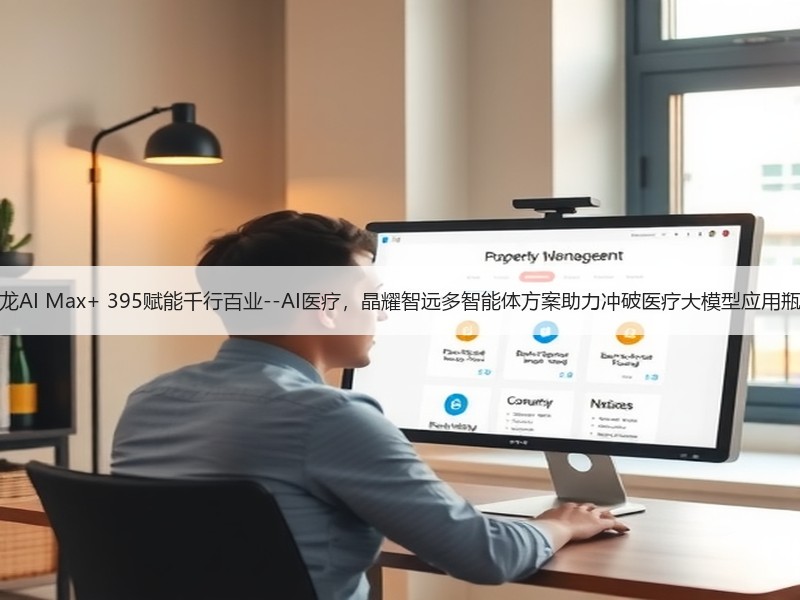 锐龙AI Max+ 395赋能千行百业--AI医疗，晶耀智远多智能体方案助力冲破医疗大模型应用瓶颈