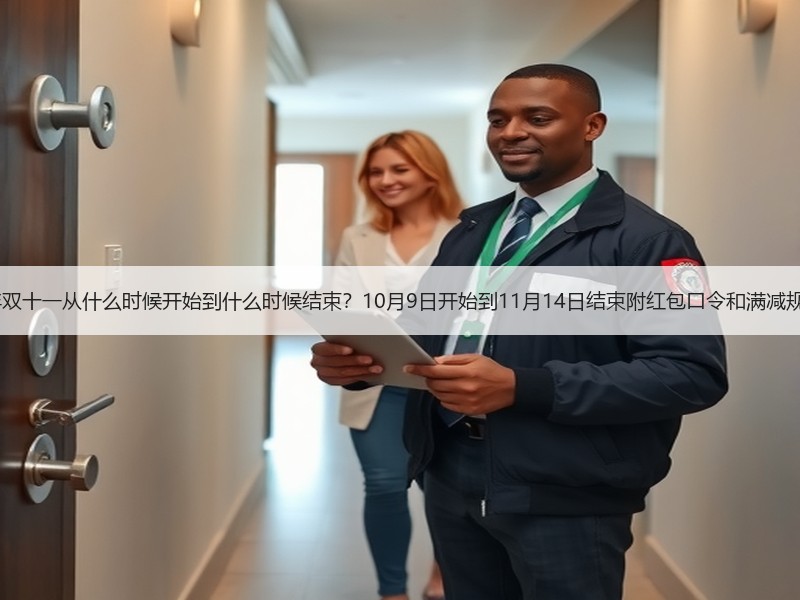 2025年双十一从什么时候开始到什么时候结束？10月9日开始到11月14日结束附红包口令和满减规则一览