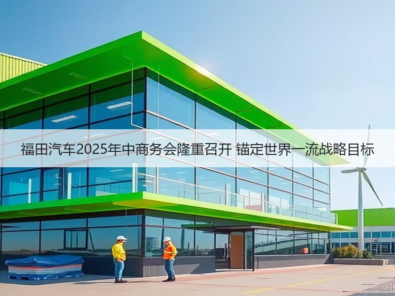 福田汽车2025年中商务会隆重召开 锚定世界一流战略目标