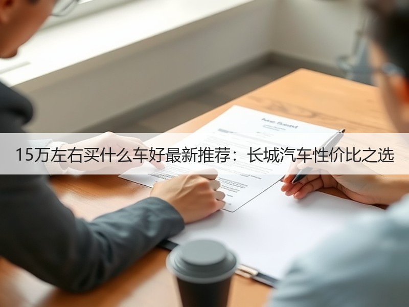 15万左右买什么车好最新推荐：长城汽车性价比之选
