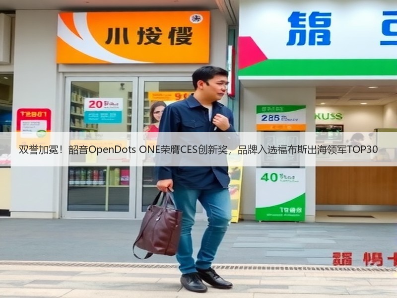 双誉加冕！韶音OpenDots ONE荣膺CES创新奖，品牌入选福布斯出海领军TOP30