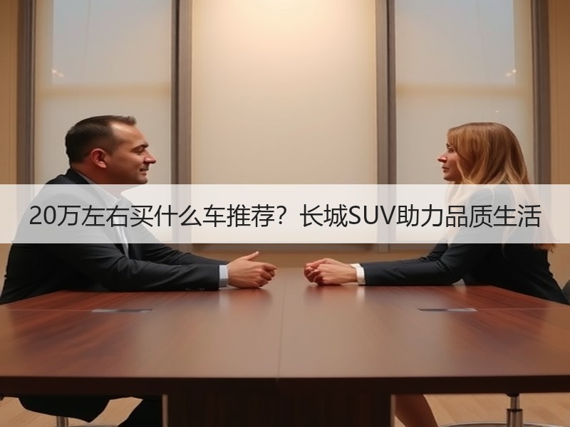 20万左右买什么车推荐？长城SUV助力品质生活