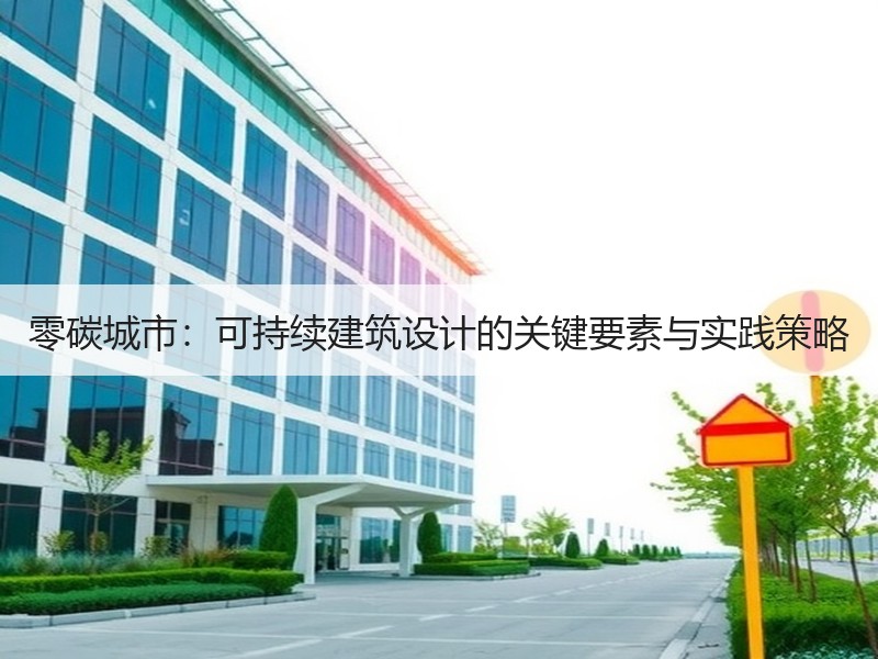 零碳城市：可持续建筑设计的关键要素与实践策略